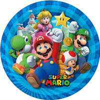 Super Mario Doğum Günü Konsepti