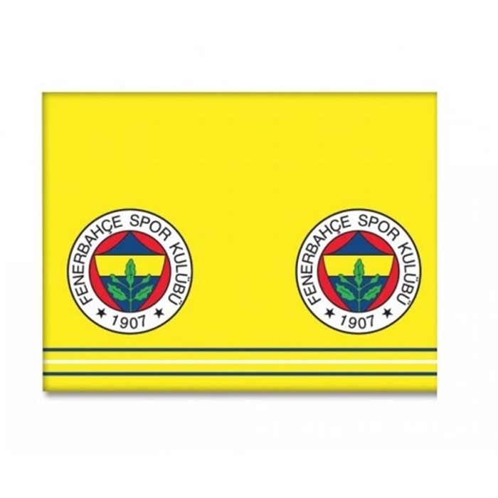 Fenerbahçe Doğum Günü Konseptli Lisanslı Masa Örtüsü 120 cm x 180 cm