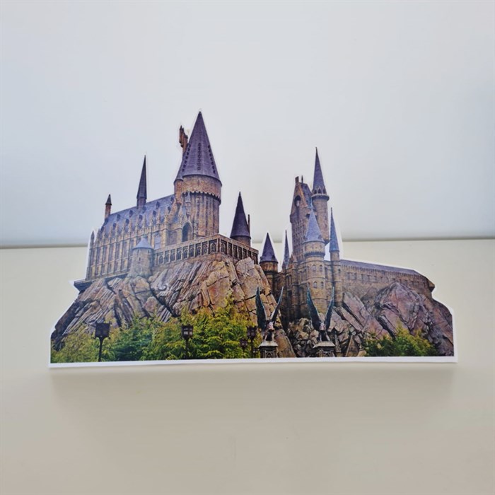 Ayaklı Dekor Pano -Harry Potter Hogwarts Temalı  - 30 cm