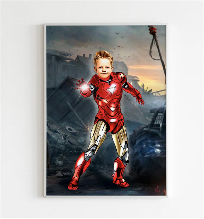 Iron Man Poster - Kişiye Özel