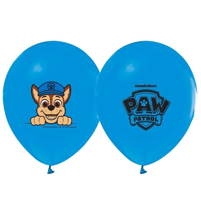 Paw Patrol Temalı Baskılı Lateks Balon - 5 Adet