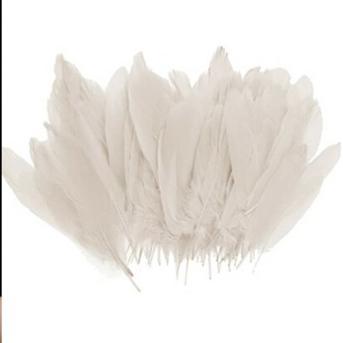 Beyaz Tüylü Şeffaf Bobo Balon 50 cm