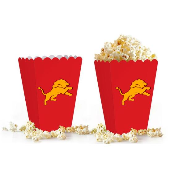 Aslan Konsepti Popcorn Mısır Kutusu 5’li
