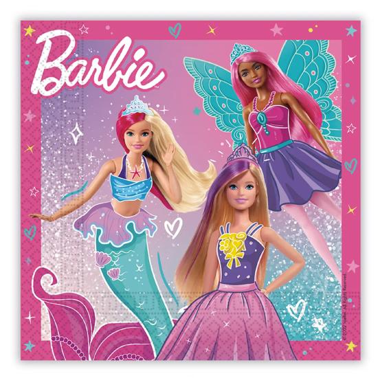 Barbie Temalı Lisanslı Peçete 20’li