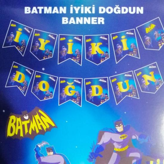 Batman Konseptli İyi Ki Doğdun Banner