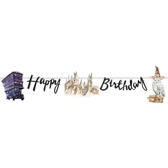 Harry Potter Happy Birthday Kaligrafi Banner