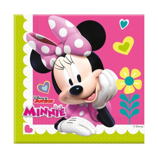 Minnie Mouse Doğum Günü konseptli Peçete 20 Adet - 33x33 cm