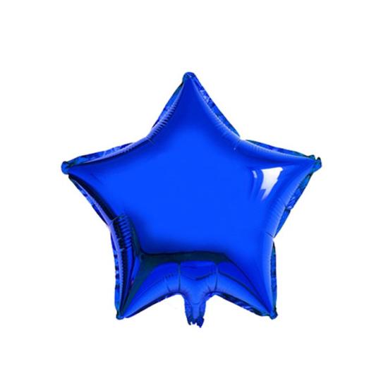 Mavi Yıldız Folyo Balon - 40 cm