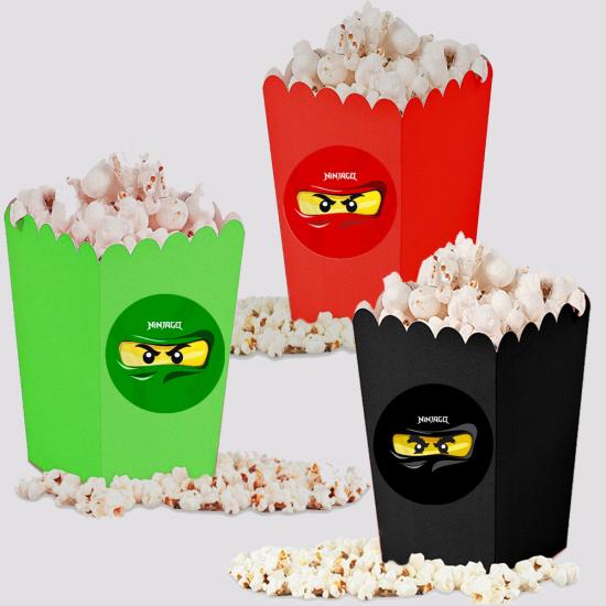 Ninja Go Temalı Popcorn Mısır Kutusu 5’li