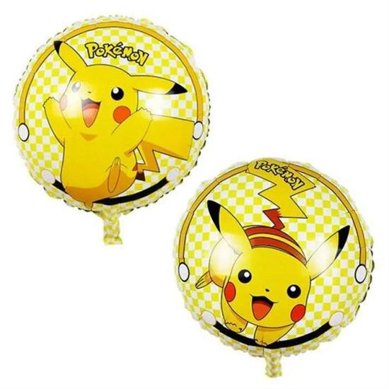 Pokemon Pikachu Temalı Folyo Balon