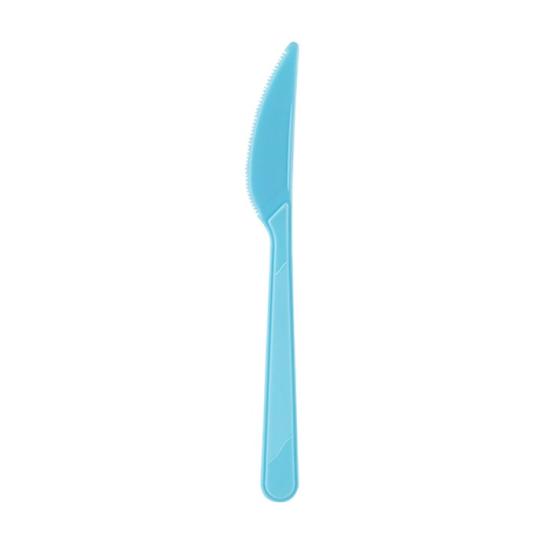 Plastik Bıçak Mavi 10 Adet