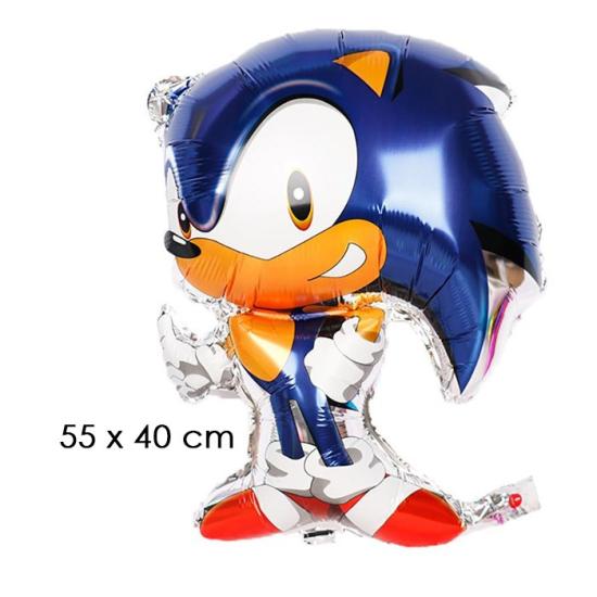 Sonic Konseptli Büyük Folyo Balon