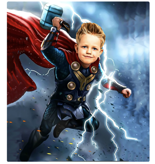Thor Poster - Kişiye Özel
