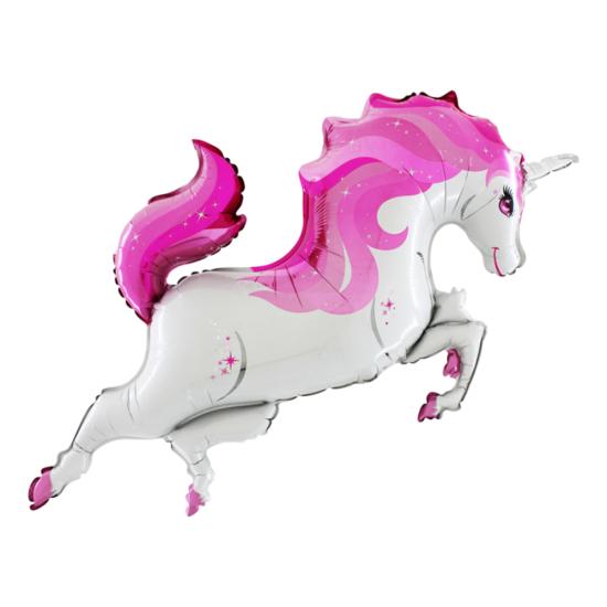 Unicorn Body Pink Temalı Folyo Balon