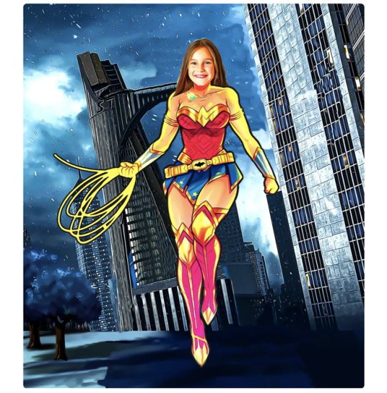 Wonder Woman Poster - Kişiye Özel