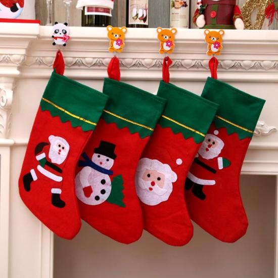 Noel Baba Temalı Yılbaşı Çorabı