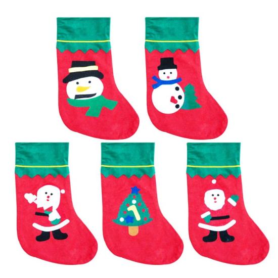 Noel Baba Temalı Yılbaşı Çorabı