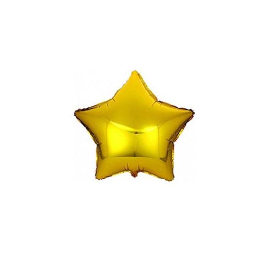 Gold Yıldız Folyo Balon 20 cm