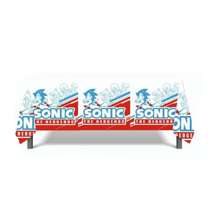 Sonic Temalı Masa Örtüsü