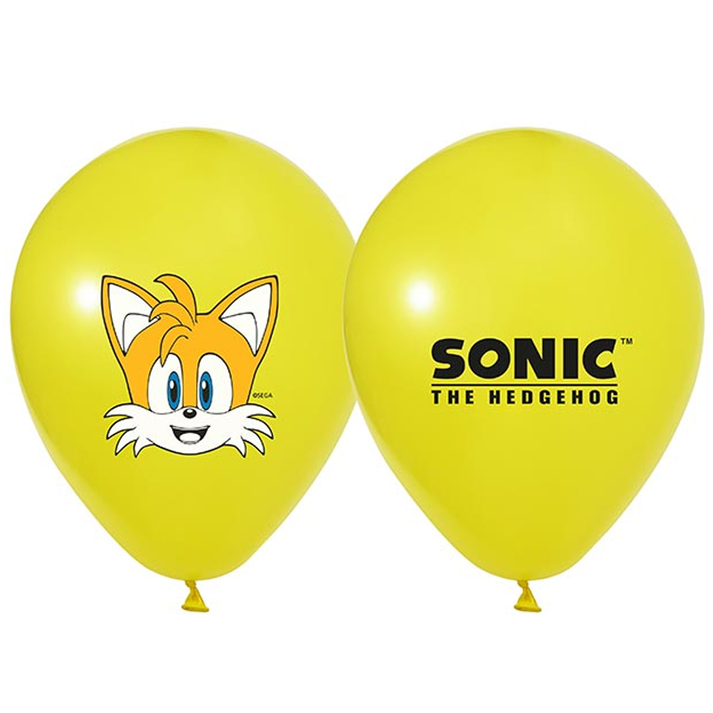 Sonic Baskılı Lisanslı Balon 5’li