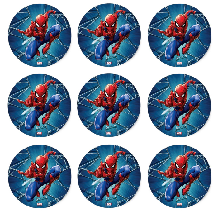Spiderman Konseptli Sticker 10 Adet