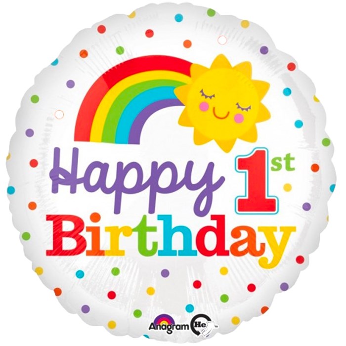 Happy Birthday 1 Yaş  Folyo Balon