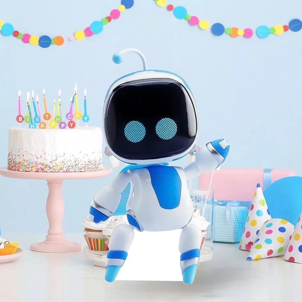 Astro Bot Temalı Ayaklı Dekor Pano 30 cm