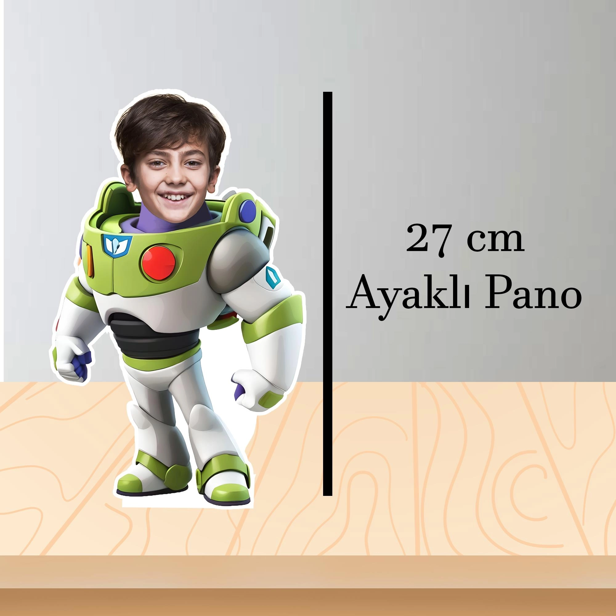 Kişiye Özel Buzz Lightyear Temalı Masa Panosu