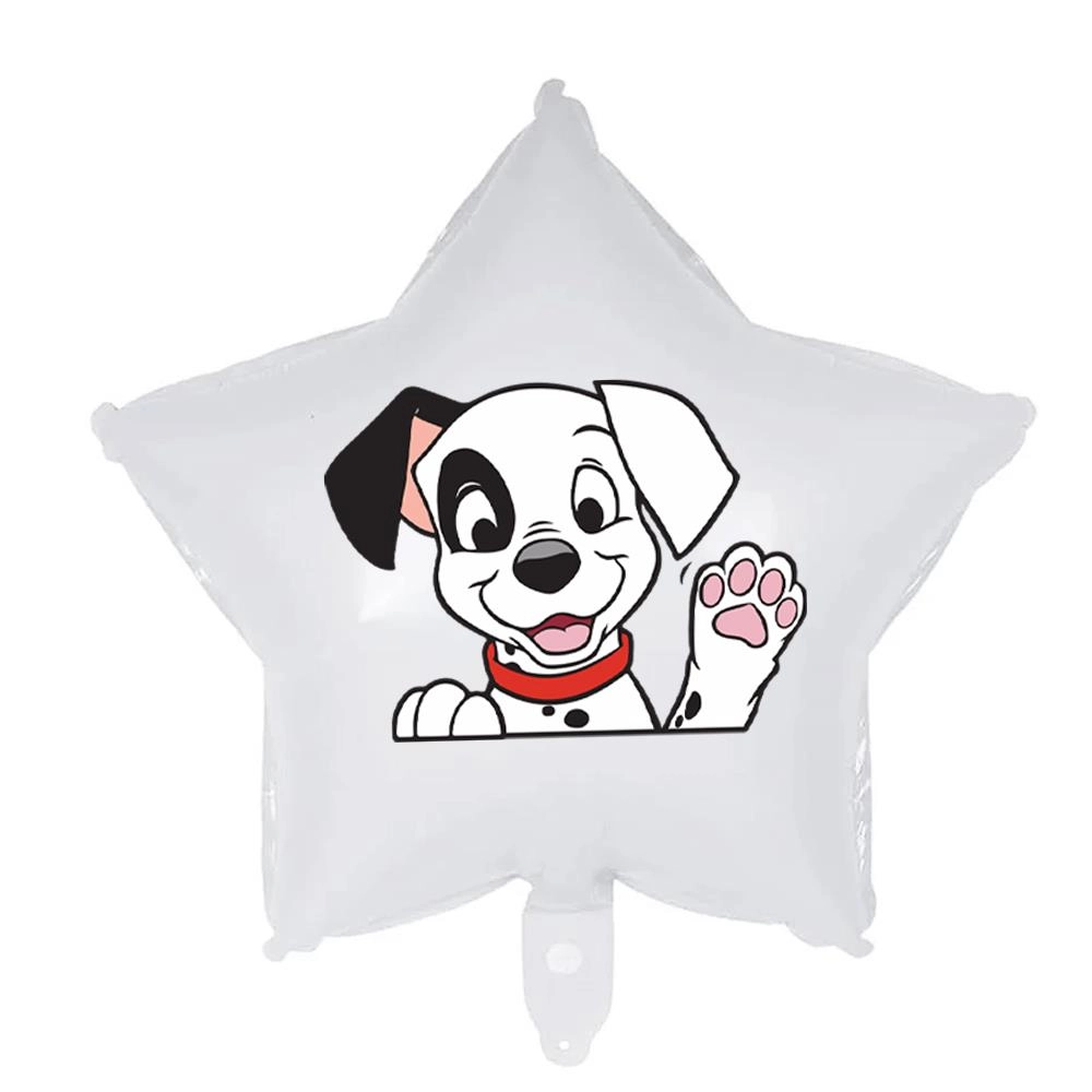 101 Dalmaçyalı Çıkartmalı Folyo Balon 40 cm