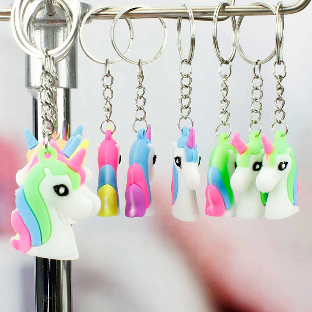 Unicorn Temalı Hediyelik Anahtarlık