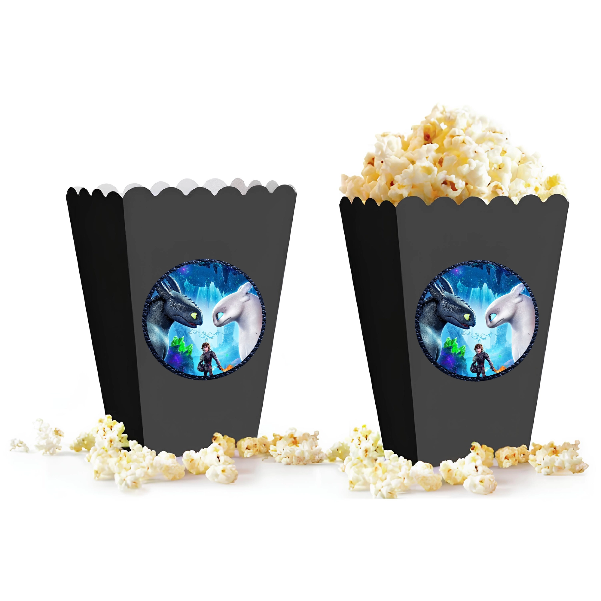 How to Train Your Dragon Temalı Mısır Kutusu 5’li