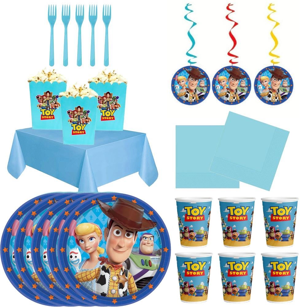Toy Story Temalı Doğum Günü Parti Seti 8 Kişilik