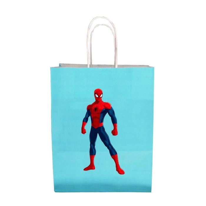 Spiderman Karton Hediye Çantası - 1 Adet