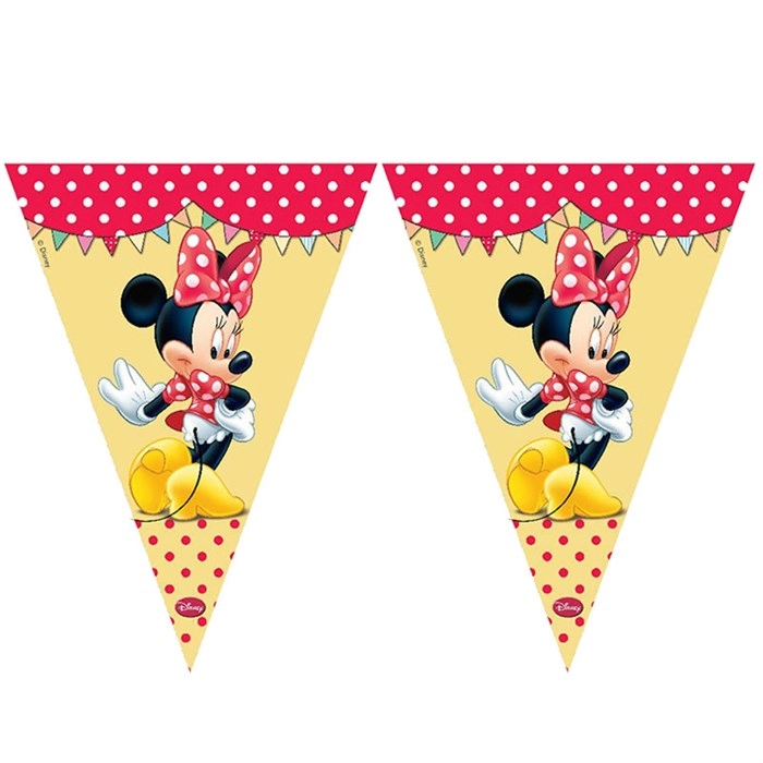 Minnie Mouse Cafe Flama Bayrak