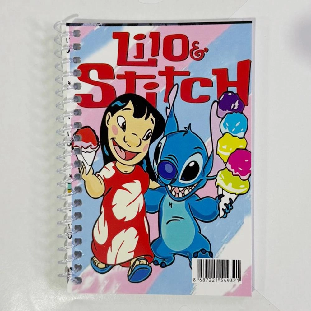 Stitch Temalı Hediyelik Not Defteri