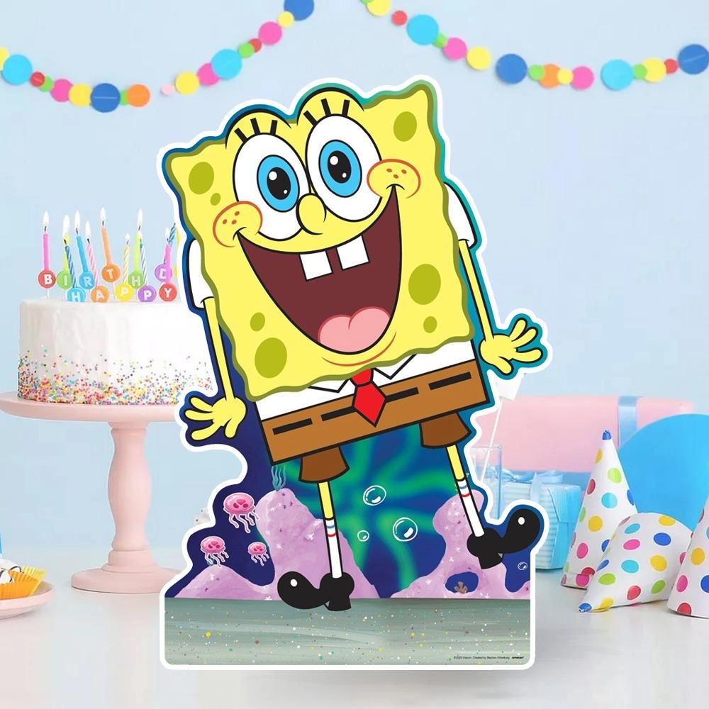 Sünger Bob Temalı Ayaklı Dekor Pano