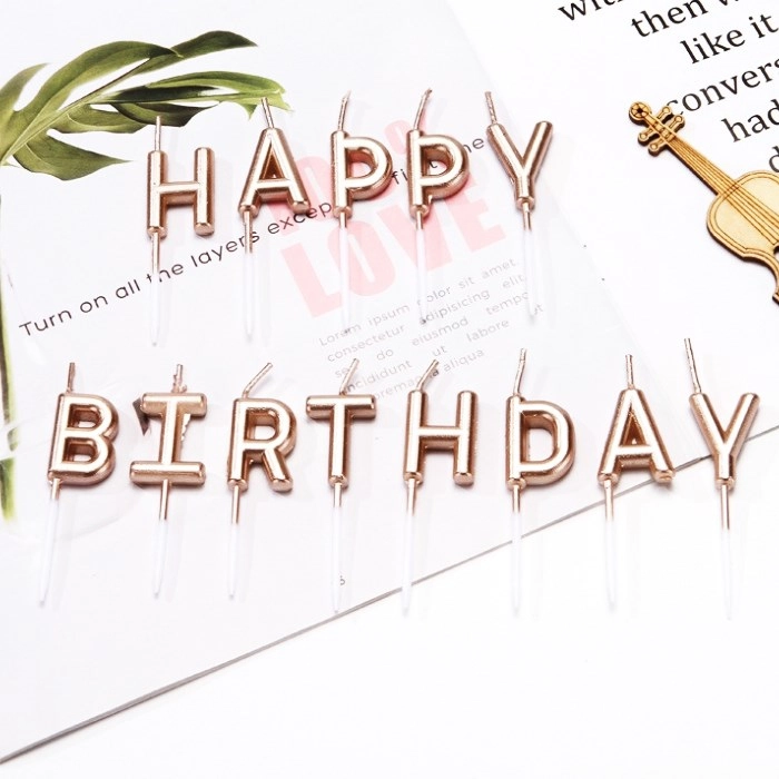Happy Birthday Rose Gold Pasta Mumu