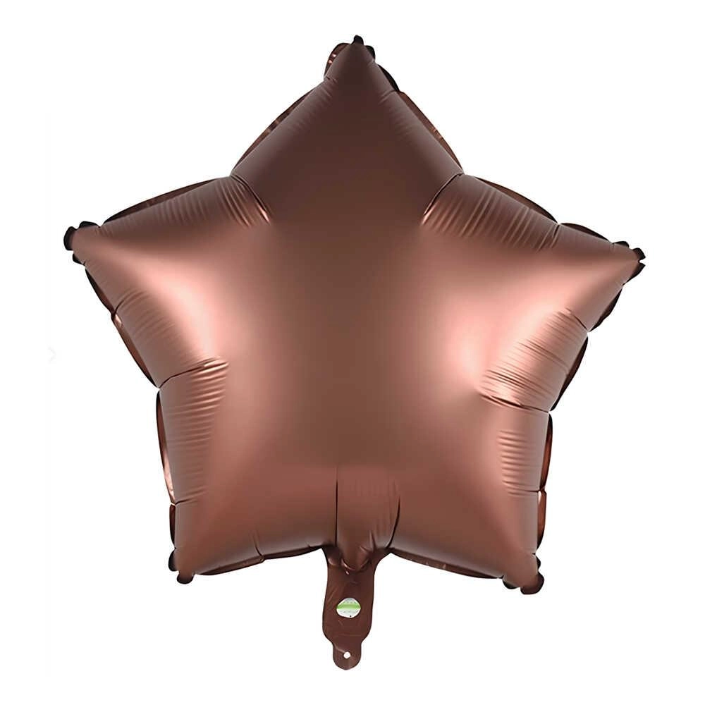 Yıldız Karamel Folyo Balon - 40 cm