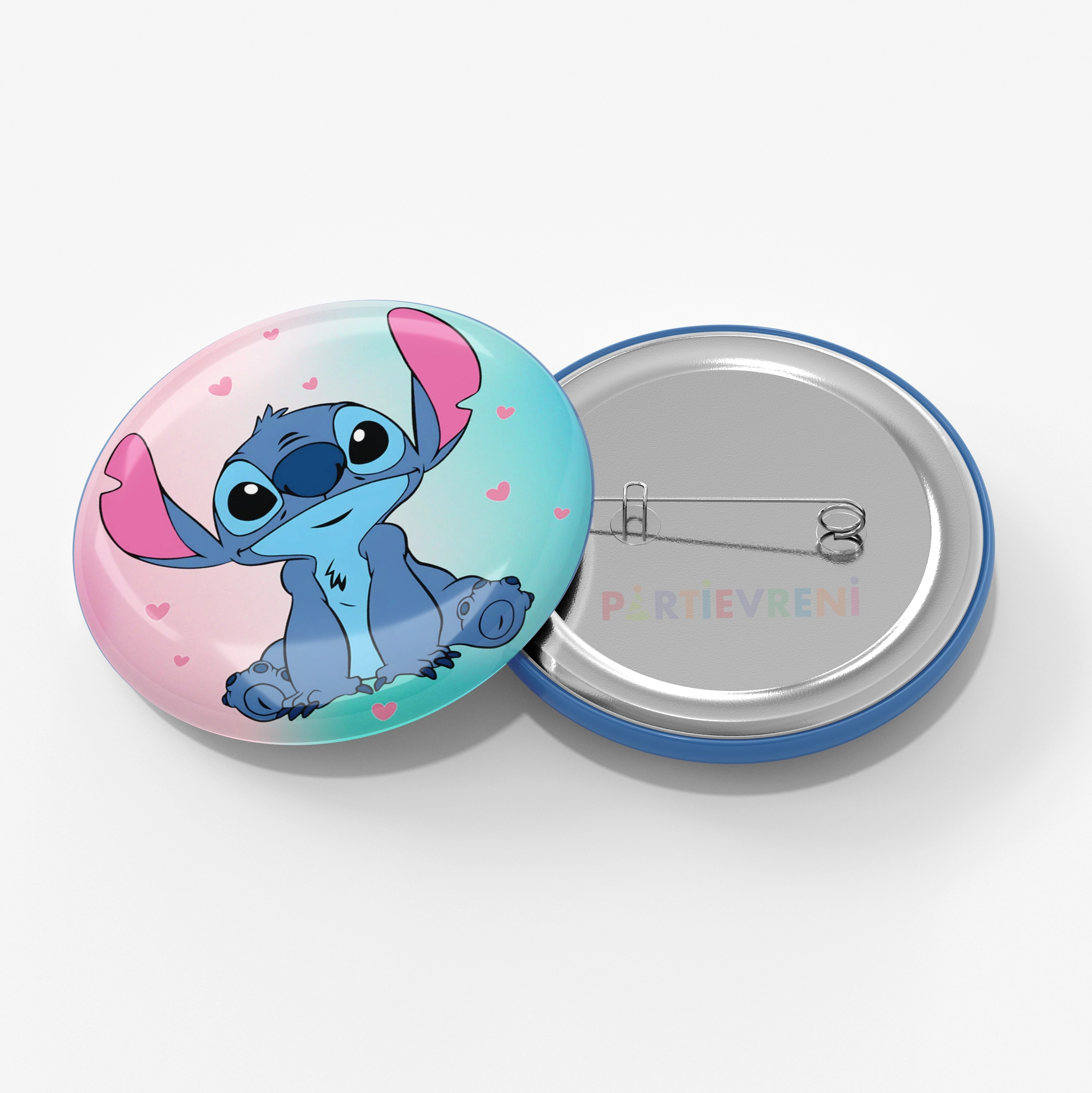 Stitch Temalı İğneli Rozet 1 Adet