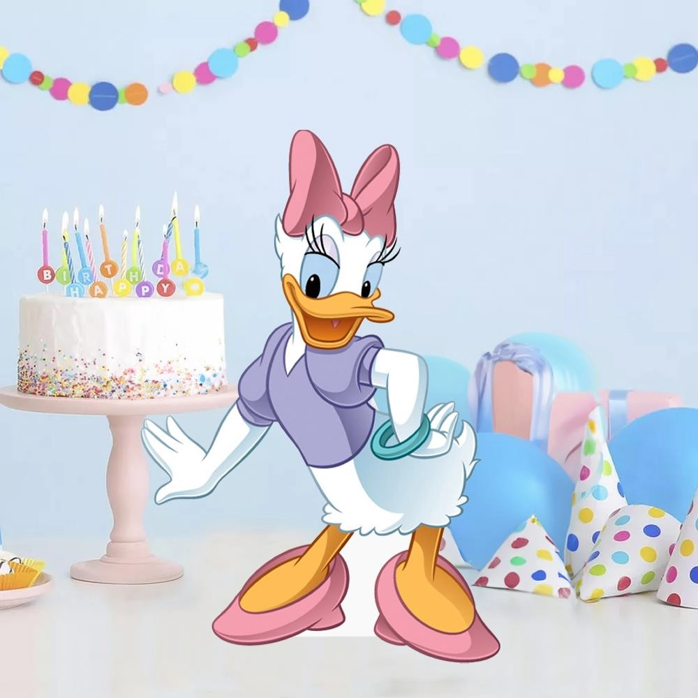 Disney Daisy Temalı Ayaklı Dekor Pano 30 cm