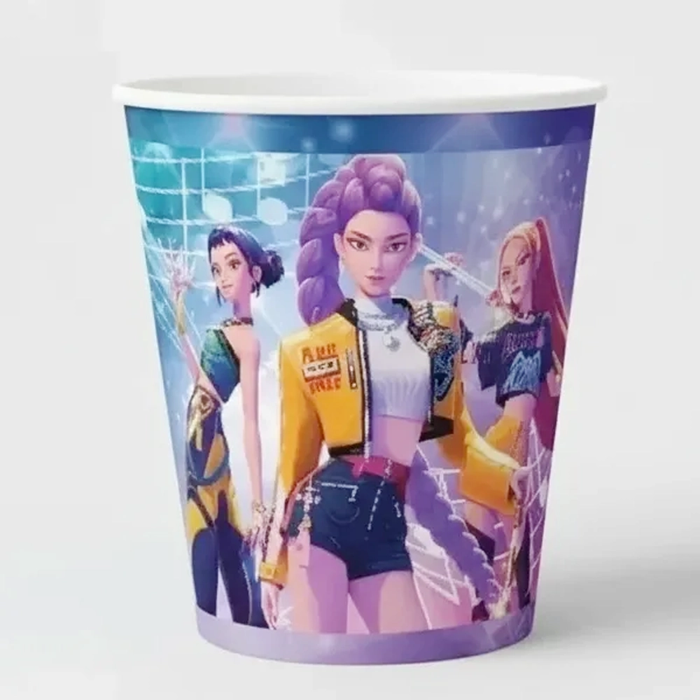 K-Pop Temalı Karton Bardak