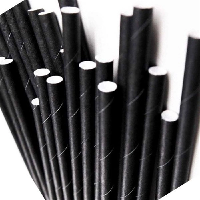 Siyah Kağıt Pipet