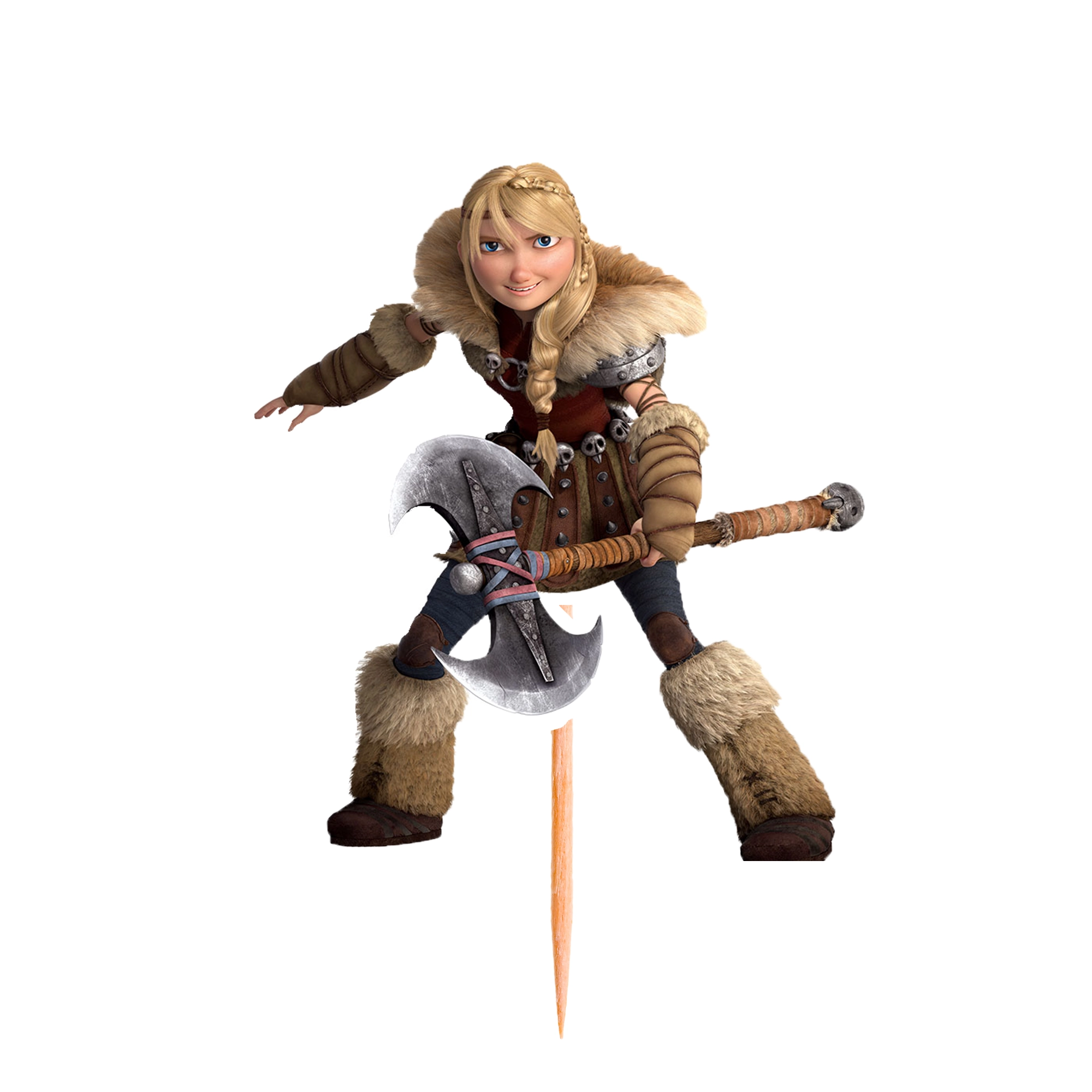 How to Train Your Dragon Temalı Pasta Süsü - Astrid