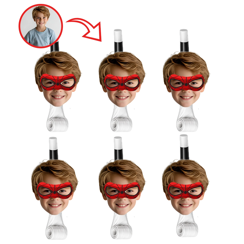 Kişiye Özel 6 Adet Spiderman Temalı Kaynana Dili