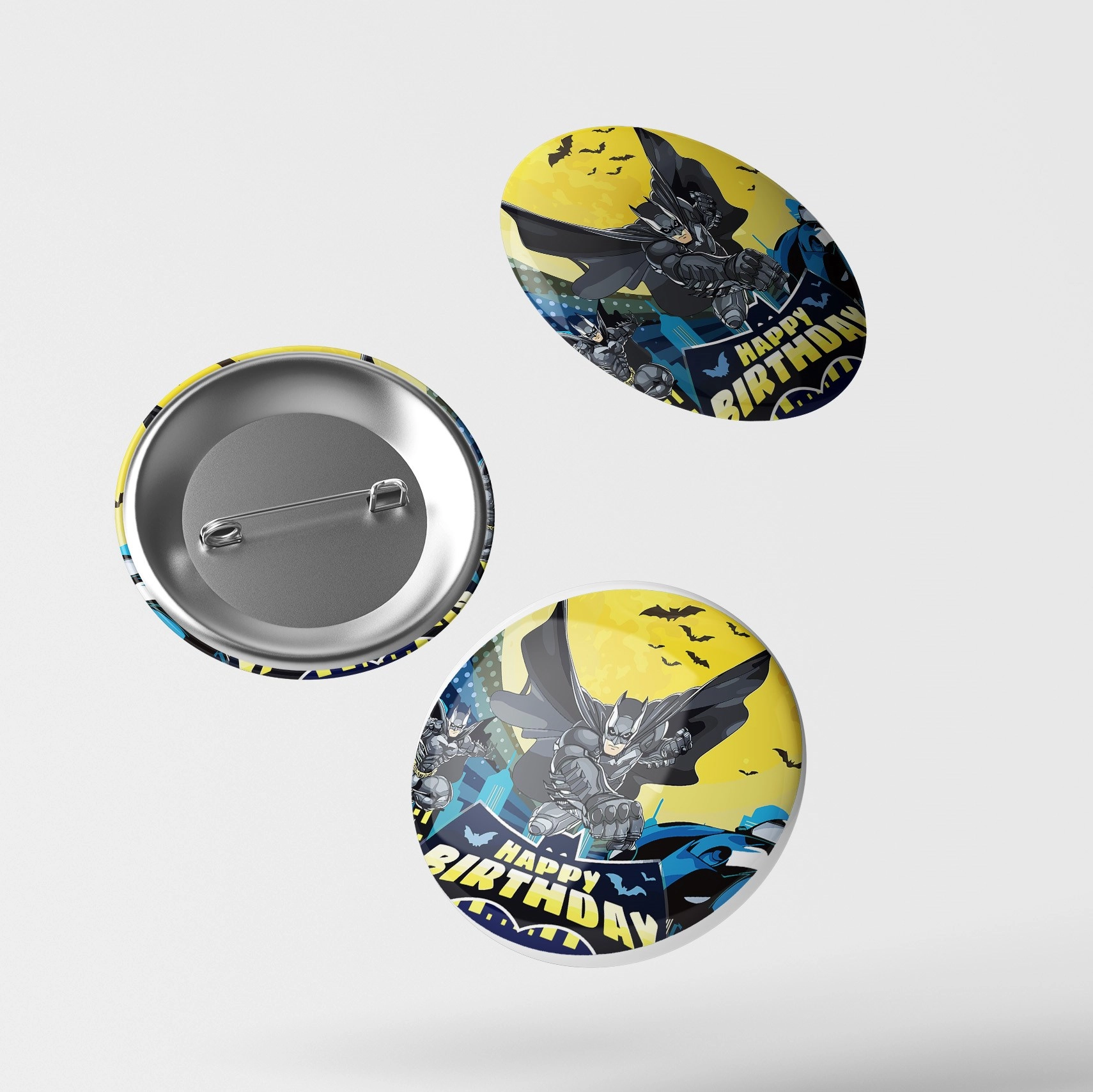 Batman Temalı İğneli Rozet 1 Adet