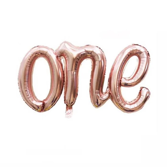 Rose Gold 1 Yaş One Folyo Balon
