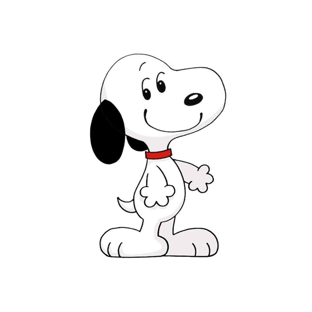 Snoopy Temalı Etiket 12 cm