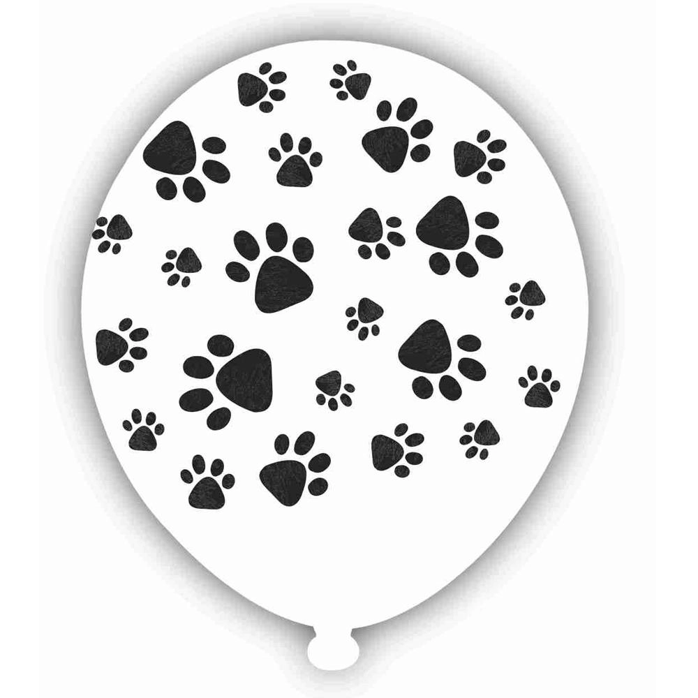Pati Desenli Lateks Balon 5’li