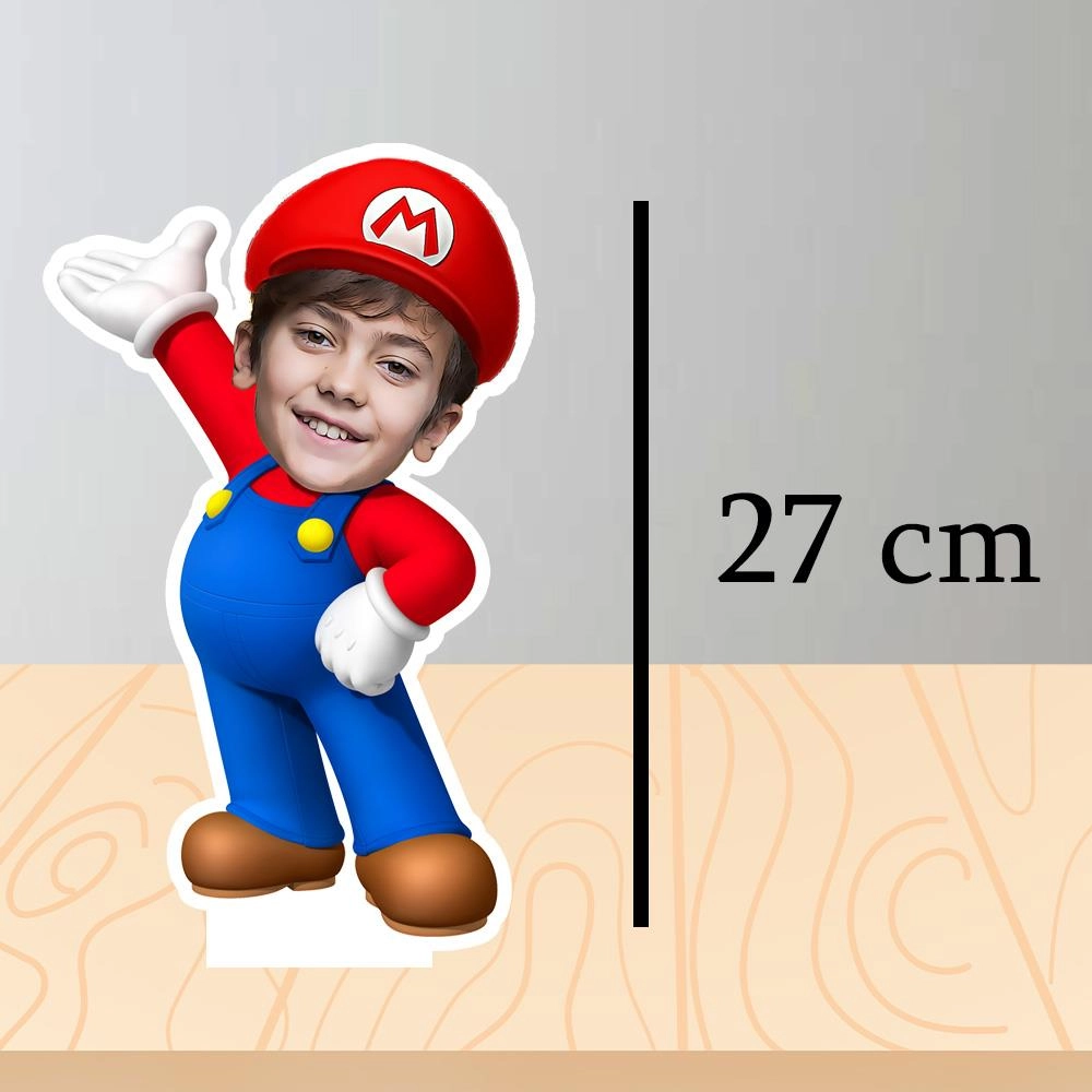 Kişiye Özel Super Mario Temalı Masa Panosu