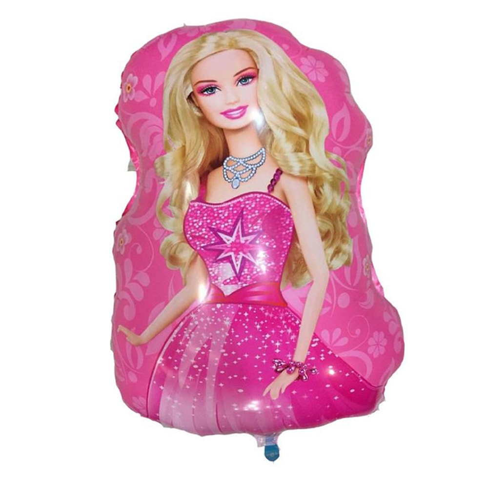 Barbie Temalı Özel Kesim Folyo Balon